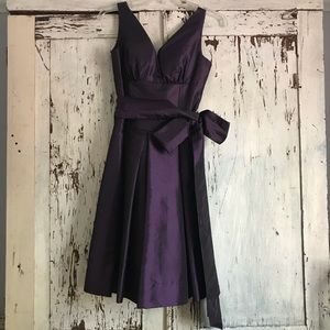 DONNA MORGAN Purple Cocktail Dress